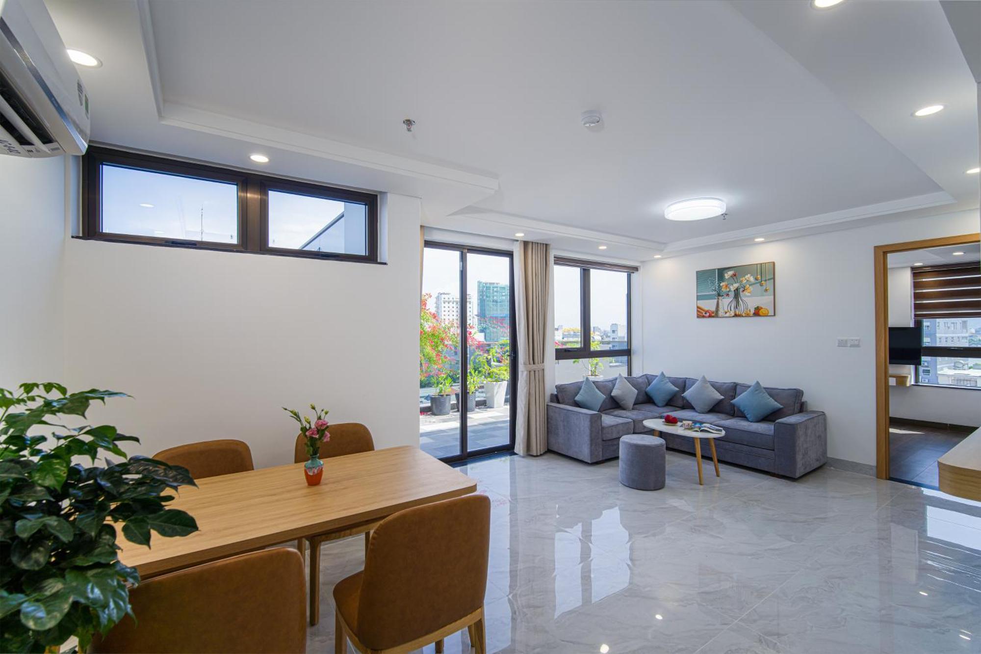Hsuites Riverside Hotel And Apartment Da Nang Rom bilde
